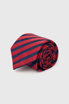 foto краватка boss колір червоний