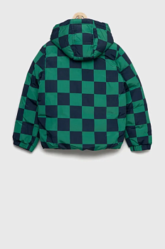 foto дитяча куртка tommy hilfiger колір зелений