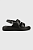 foto шкіряні сандалі vagabond blenda жіночі колір чорний на платформі 5519.501.20