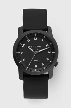 foto годинник rip curl чоловічий колір чорний