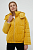 foto вельветова куртка united colors of benetton колір жовтий зимова oversize