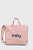 foto бавовняна сумка tommy jeans колір рожевий