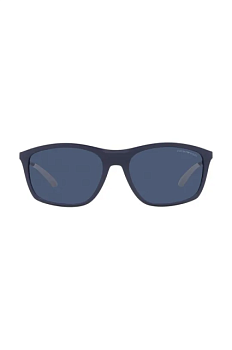 foto сонцезахисні окуляри emporio armani чоловічі колір синій