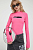 foto светр karl lagerfeld jeans жіночий колір рожевий півгольф