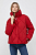 foto куртка united colors of benetton жіноча колір бордовий зимова oversize