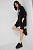 foto бавовняна сукня superdry колір чорний mini пряма