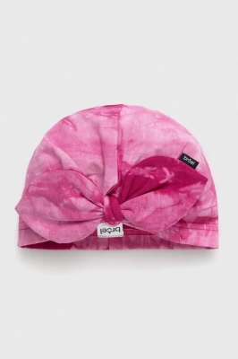 Podrobnoe foto дитяча шапка broel sofia колір рожевий з тонкого трикотажу