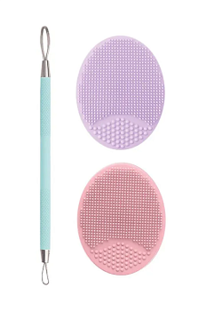 foto набір для догляду за шкірою обличчя danielle beauty pastel skin care essentials kit 3-pack