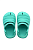 foto дитячі сандалі havaianas clog колір бірюзовий