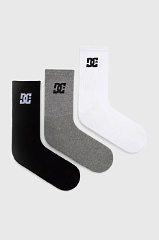 foto шкарпетки dc чоловічі колір сірий