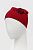 foto шапка з домішкою вовни moschino колір червоний