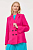foto піджак з домішкою льону liviana conti колір рожевий двобортний однотонна