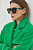 foto сонцезахисні окуляри gucci жіночі колір зелений