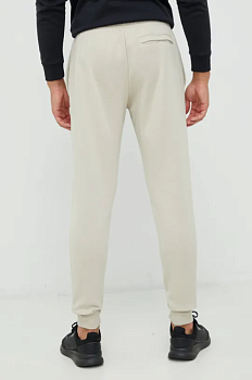 foto штани under armour чоловічі колір бежевий однотонні