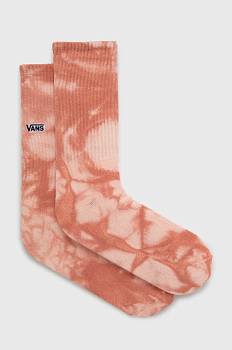 foto шкарпетки vans чоловічі колір рожевий