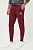 foto спортивні штани tommy hilfiger чоловічі колір бордовий меланж