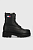 foto шкіряні черевики tommy jeans tommy jeans urban warmlined boot жіночі колір чорний на плоскому ходу утеплене