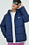 foto куртка adidas originals чоловіча колір синій зимова