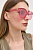foto сонцезахисні окуляри gucci жіночі колір рожевий