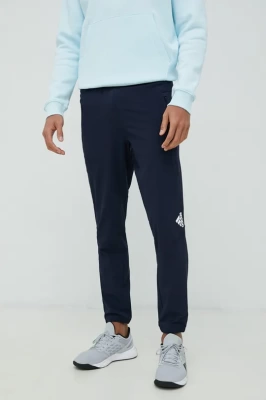 Podrobnoe foto штани для тренувань adidas performance d4t чоловічі колір синій однотонні