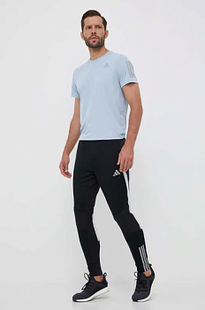 foto штани для тренувань adidas performance tiro 23 колір чорний з принтом