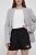 foto шорти calvin klein jeans жіночі колір чорний з принтом середня посадка