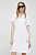 foto бавовняна сукня ps paul smith колір білий mini пряма