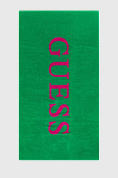 foto бавовняний рушник guess колір зелений
