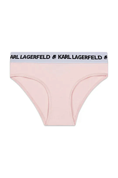 foto дитячі труси karl lagerfeld (2-pack) колір рожевий