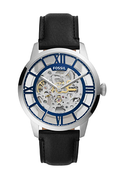 foto годинник fossil чоловічий колір чорний