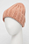 foto шапка з домішкою вовни answear lab колір рожевий з товстого трикотажу