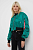 foto куртка alpha industries ma-1 boxy wmn жіноча колір зелений перехідна