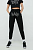 foto спортивні штани labellamafia жіночі колір чорний з аплікацією