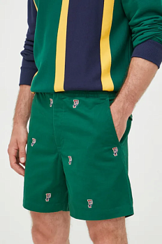 foto шорти polo ralph lauren чоловічі колір зелений