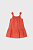 foto дитяча бавовняна сукня mayoral колір помаранчевий midi пряма