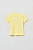 foto бавовняна футболка для немовлят ovs колір жовтий однотонний