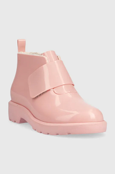 foto дитячі черевики melissa chelsea boot inf колір рожевий