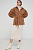 foto куртка answear lab жіноча колір коричневий перехідна