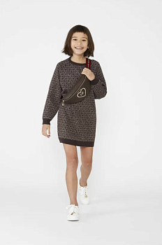 foto дитяча сукня michael kors колір коричневий mini пряма