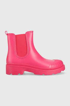 foto гумові чоботи answear lab жіночі колір рожевий