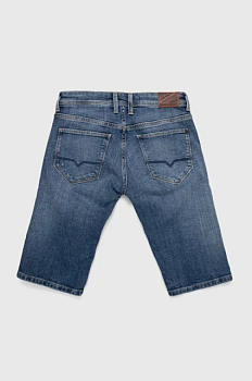foto дитячі джинсові шорти pepe jeans cashed short repair регульована талія