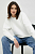 foto кофта pepe jeans esther жіноча колір білий однотонна