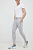 foto штани для тренувань adidas essentials колір сірий меланж