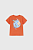 foto бавовняна футболка для немовлят mayoral колір помаранчевий з принтом