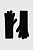 foto рукавички liu jo жіночі колір чорний