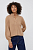 foto светр з домішкою кашеміру sisley жіночий колір бежевий легкий