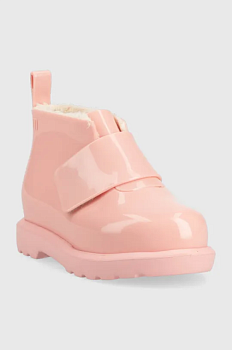 foto дитячі черевики melissa chelsea boot bb колір рожевий