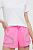 foto шорти для бігу adidas by stella mccartney truepace колір рожевий з принтом висока посадка