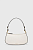 foto шкіряна сумочка coccinelle merveille колір білий
