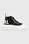 foto шкіряні черевики karl lagerfeld kl43520 trekka max жіночі колір чорний на платформі